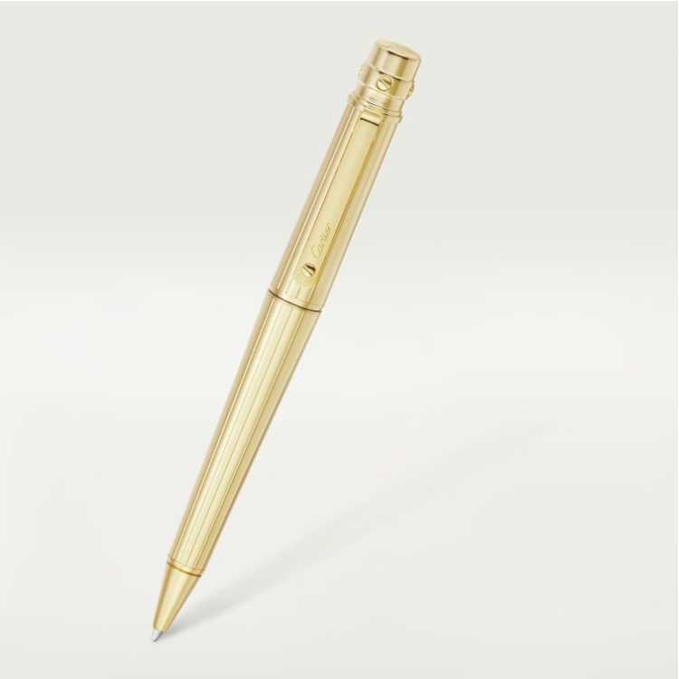 SC-121 Santos de Cartier ballpoint pen All gold-finish